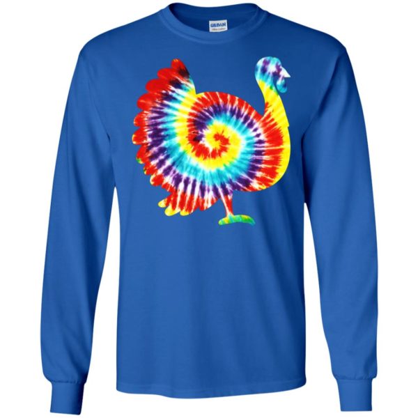 Tie Dye Turkey Thanksgiving Shirt