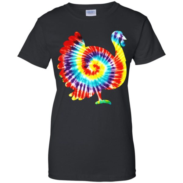 Tie Dye Turkey Thanksgiving Shirt