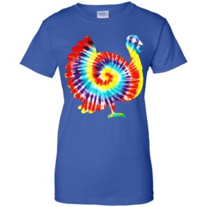 Tie Dye Turkey Thanksgiving Shirt image Tie Dye Turkey Thanksgiving Shirt