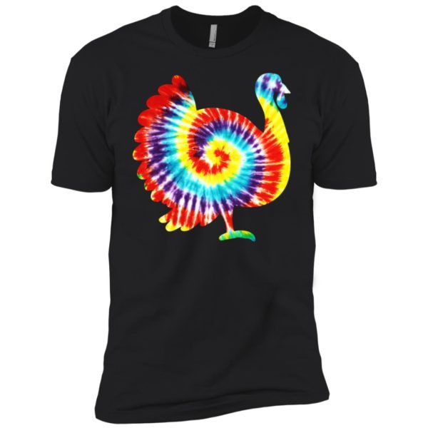 Tie Dye Turkey Thanksgiving Shirt