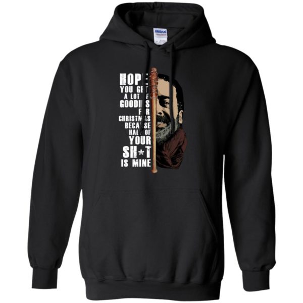 Negan Hope You Get A Lot Of Goodies For Christmas Shirt