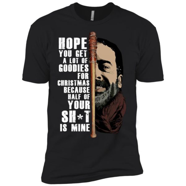 Negan Hope You Get A Lot Of Goodies For Christmas Shirt