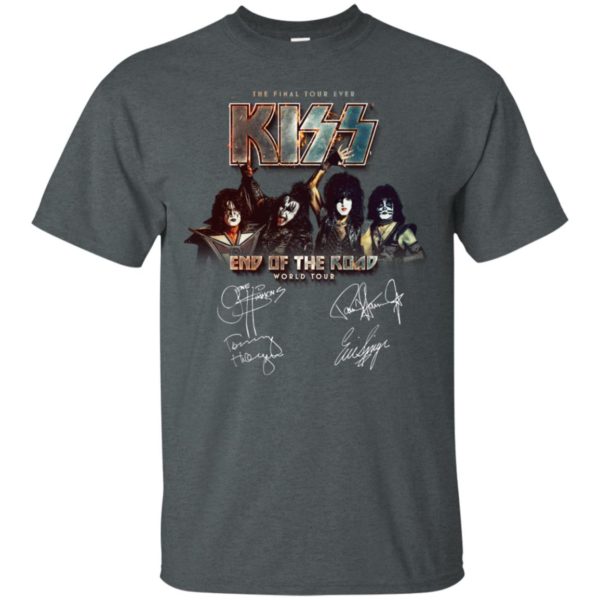 The Final Tour Ever Kiss End Of The Road World Tour Shirt