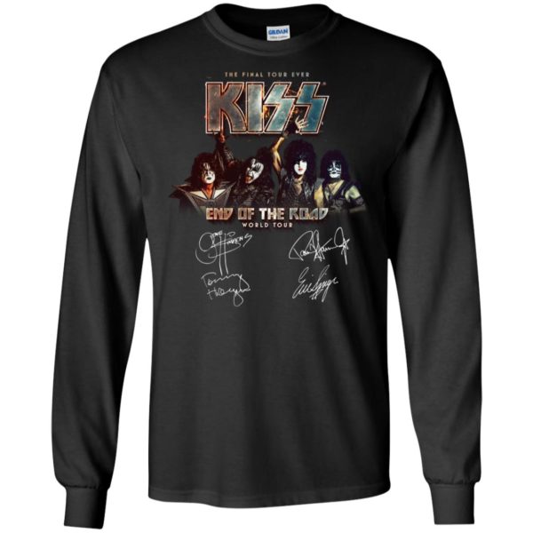 The Final Tour Ever Kiss End Of The Road World Tour Shirt