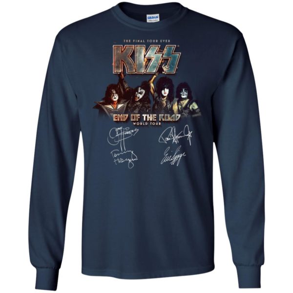 The Final Tour Ever Kiss End Of The Road World Tour Shirt