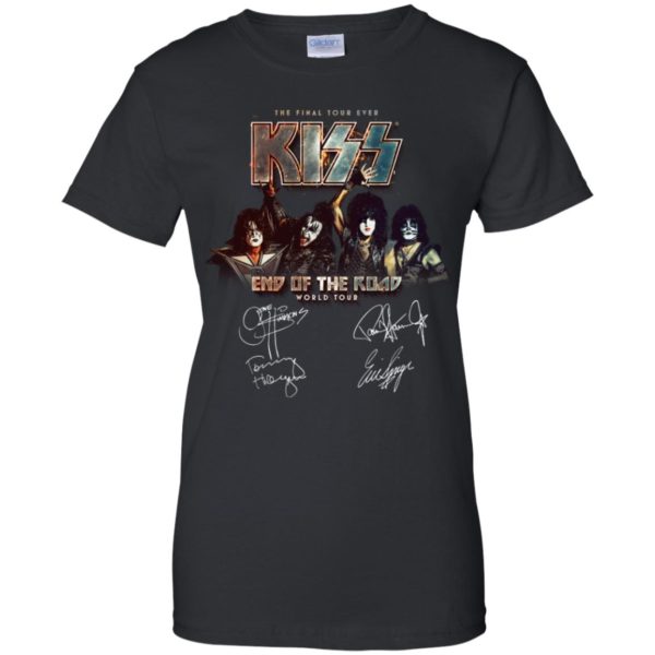 The Final Tour Ever Kiss End Of The Road World Tour Shirt