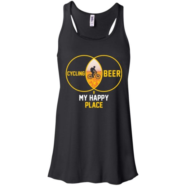 Cycling Beer My Happy Place Shirt