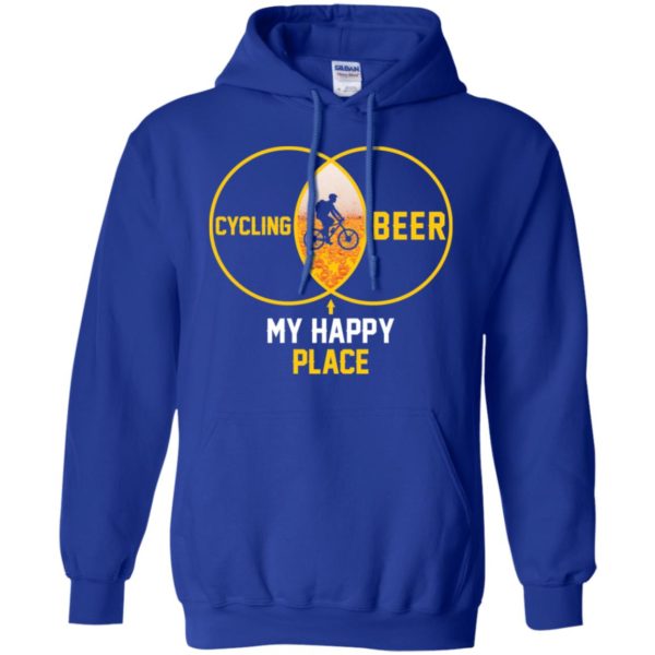 Cycling Beer My Happy Place Shirt