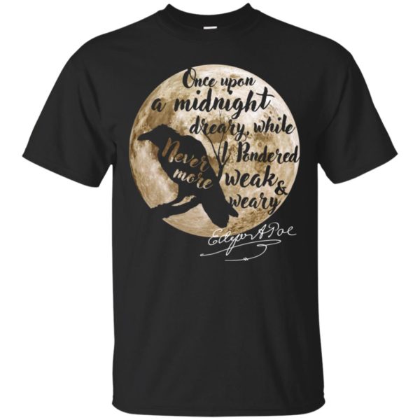 Edgar Allan Poe The Raven Literary Shirt