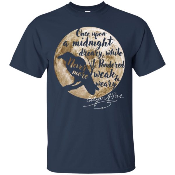 Edgar Allan Poe The Raven Literary Shirt