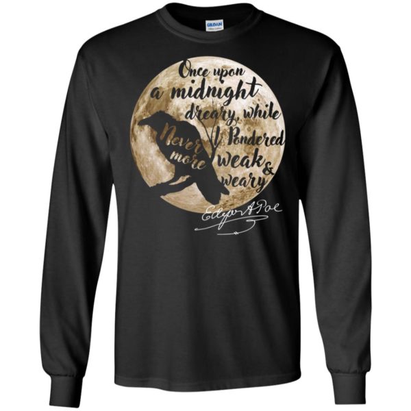 Edgar Allan Poe The Raven Literary Shirt