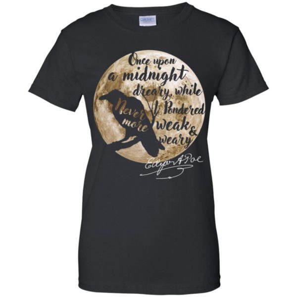 Edgar Allan Poe The Raven Literary Shirt