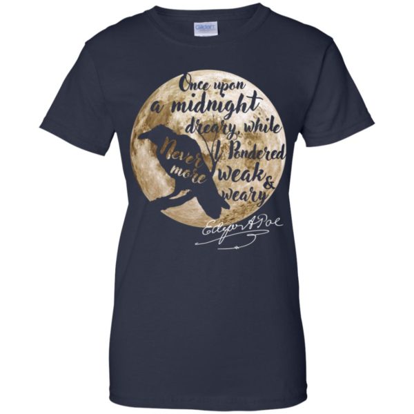 Edgar Allan Poe The Raven Literary Shirt
