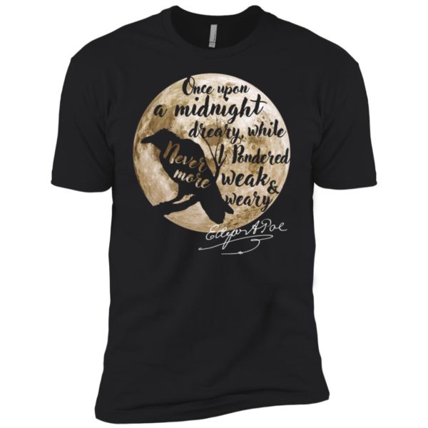 Edgar Allan Poe The Raven Literary Shirt