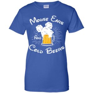 Micky Mouse Disney Mouse Ears And Cold Beers Shirt