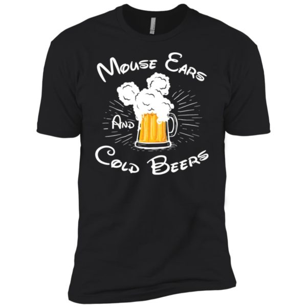 Micky Mouse Disney Mouse Ears And Cold Beers Shirt