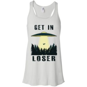 Get In Loser UFO Abduction Alien Shirt