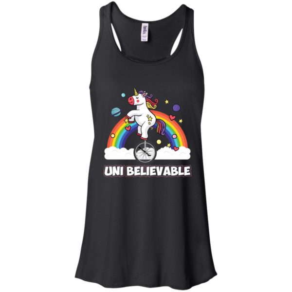 Unicorn Universe Unicycle Uni Believable Shirt