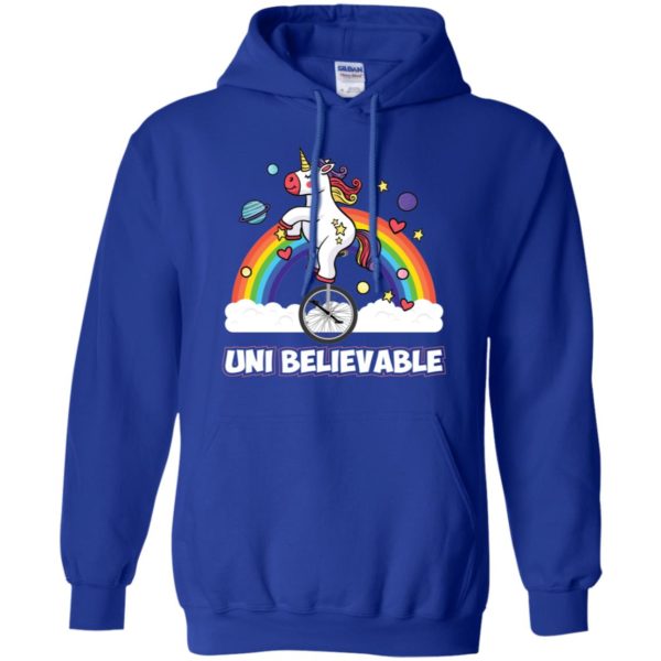 Unicorn Universe Unicycle Uni Believable Shirt