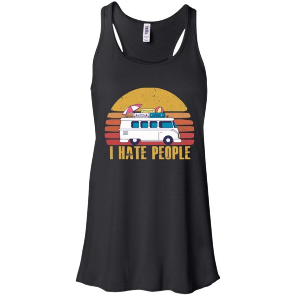 Car Camping I Hate People Shirt