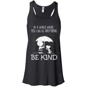 Snoopy In a World Where You can Be Anything Be Kind Shirt image Snoopy In a World Where You can Be Anything Be Kind Shirt