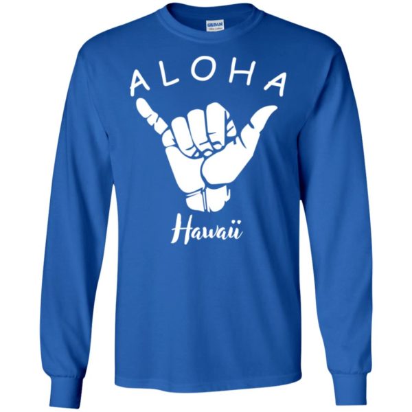 Aloha Shaka Surf Hawaii Souvenir Shirt