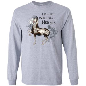 Just a Girl Who Loves Horses Shirt