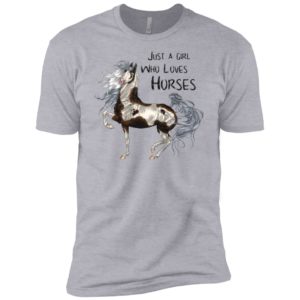 Just a Girl Who Loves Horses Shirt