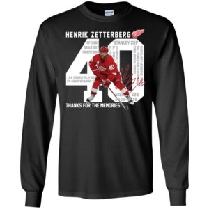 Henrik Zetterberg Thanks For The Memories Shirt