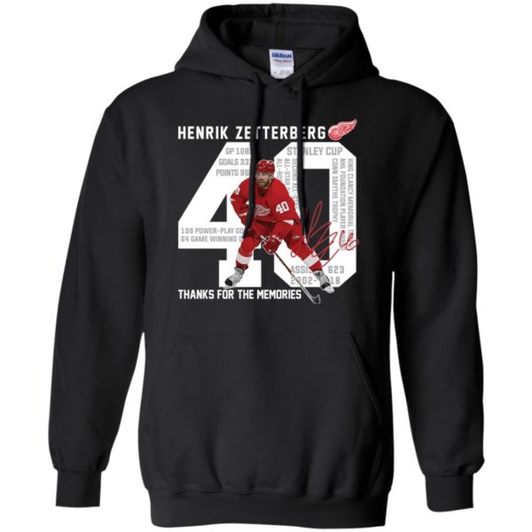 Henrik Zetterberg Thanks For The Memories Shirt
