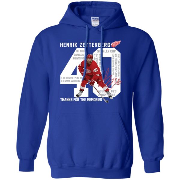 Henrik Zetterberg Thanks For The Memories Shirt