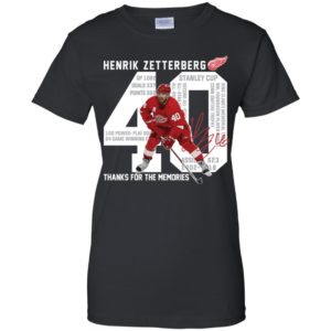 Henrik Zetterberg Thanks For The Memories Shirt