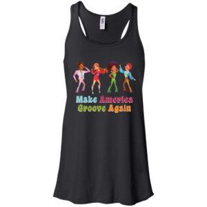 MAGA Make America Groove Again 1970s Disco Dancers Shirt