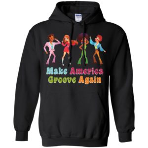 MAGA Make America Groove Again 1970s Disco Dancers Shirt