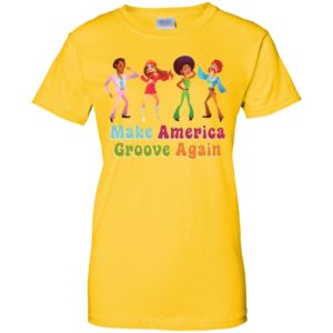 MAGA Make America Groove Again 1970s Disco Dancers Shirt
