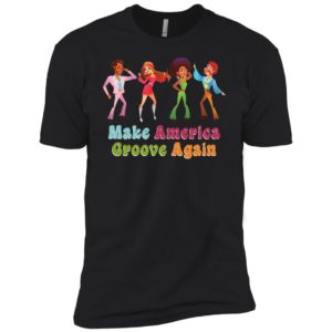 MAGA Make America Groove Again 1970s Disco Dancers Shirt