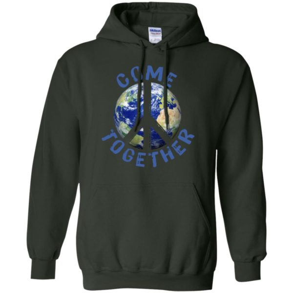 Come Together Earth Love World Peace Sign Activist Shirt