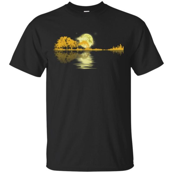 Guitar Lake Shadow Love Guitar Shirt