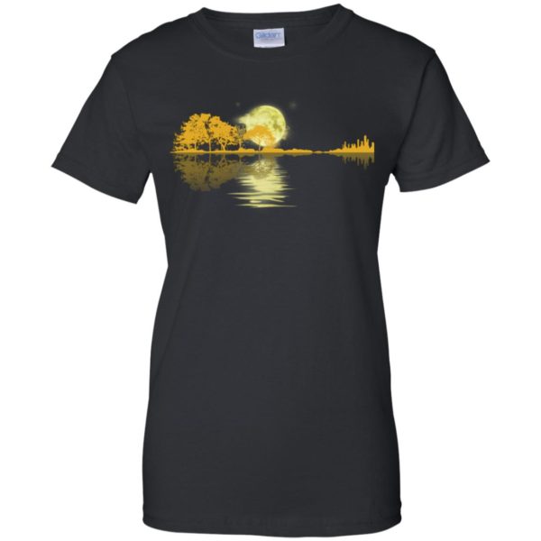 Guitar Lake Shadow Love Guitar Shirt