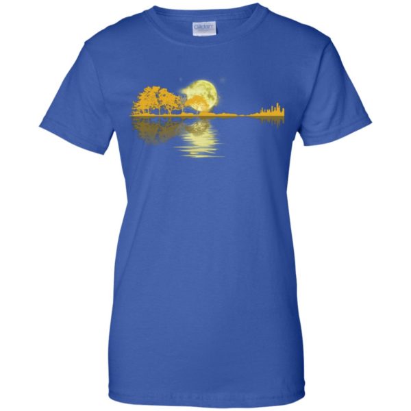 Guitar Lake Shadow Love Guitar Shirt