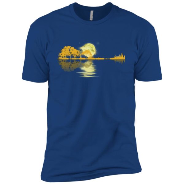 Guitar Lake Shadow Love Guitar Shirt