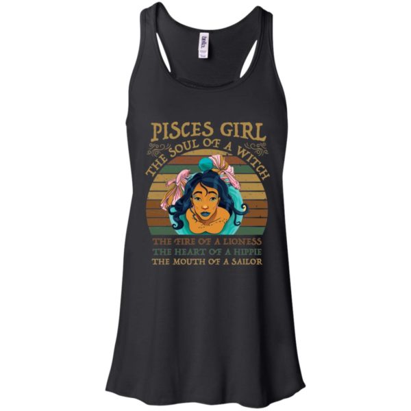 Pisces Girl The Soul of a Witch The fire of a Lioness Vintage Shirt