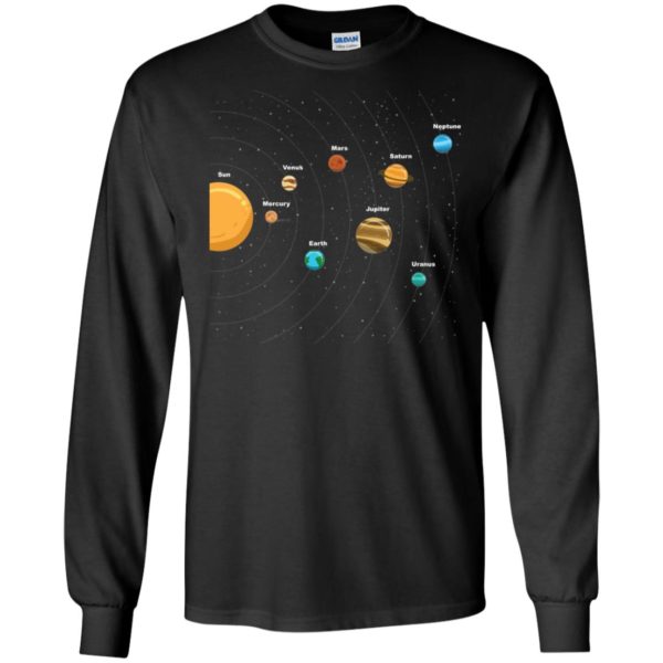 Solar System Gift Shirt For Space Geeks Shirt