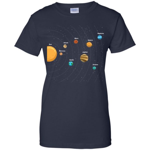 Solar System Gift Shirt For Space Geeks Shirt