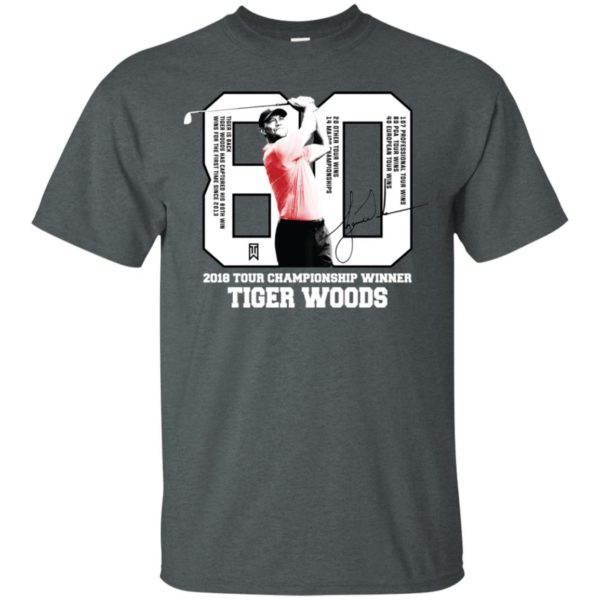 Tiger Woods 2018 Tour Champion Winner Shirt