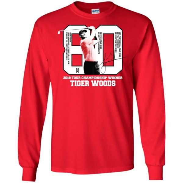 Tiger Woods 2018 Tour Champion Winner Shirt