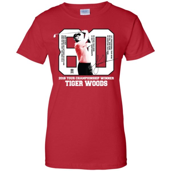 Tiger Woods 2018 Tour Champion Winner Shirt