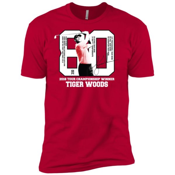 Tiger Woods 2018 Tour Champion Winner Shirt