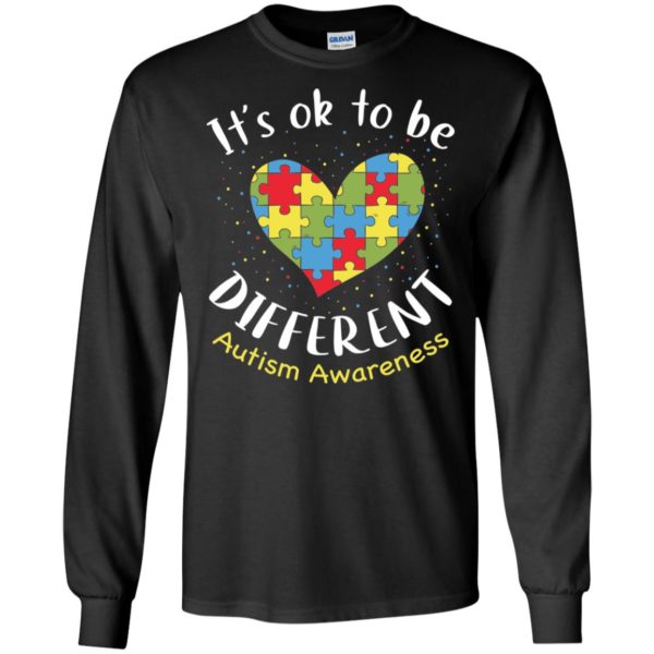 It's Ok To Be Different Autism Awareness Shirt