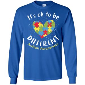 It's Ok To Be Different Autism Awareness Shirt